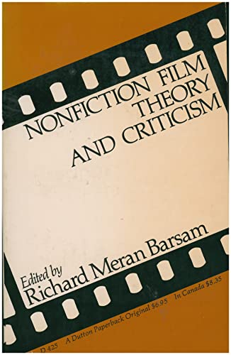 Stock image for Nonfiction Film Theory and Criticism for sale by Chequamegon Books