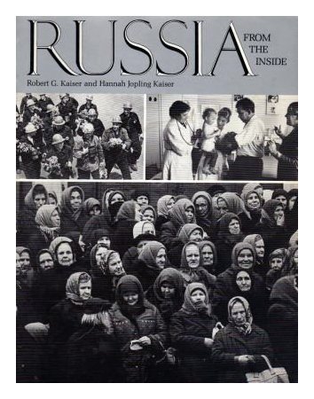 Stock image for Russia: From the Inside for sale by Rare Reads