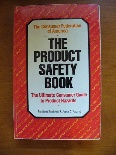 Stock image for Product Safety Book for sale by POQUETTE'S BOOKS