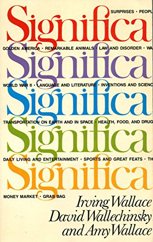 Stock image for Significa for sale by SecondSale