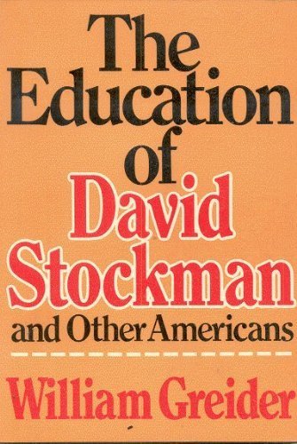 Beispielbild fr The Education of David Stockton zum Verkauf von Wonder Book