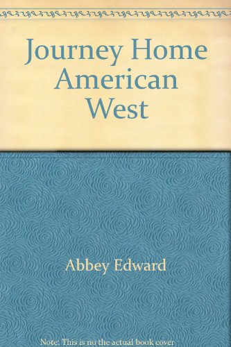 9780525483151: Journey Home American West