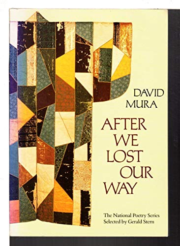 Beispielbild fr After We Lost Our Way (The National Poetry Series) zum Verkauf von Wonder Book