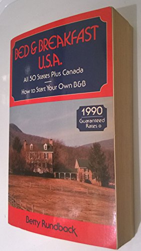 Stock image for Bed and Breakfast USA 1990 for sale by Library House Internet Sales