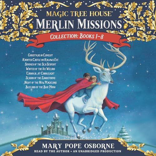 Imagen de archivo de Merlin Missions Collection: Books 1-8: Christmas in Camelot; Haunted Castle on Hallows Eve; Summer of the Sea Serpent; Winter of the Ice Wizard; . more (Magic Tree House (R) Merlin Mission) a la venta por Vive Liber Books