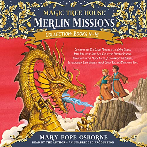 Imagen de archivo de Merlin Missions Collection: Books 9-16: Dragon of the Red Dawn; Monday with a Mad Genius; Dark Day in the Deep Sea; Eve of the Emperor Penguin; and more (Magic Tree House (R) Merlin Mission) a la venta por Wizard Books