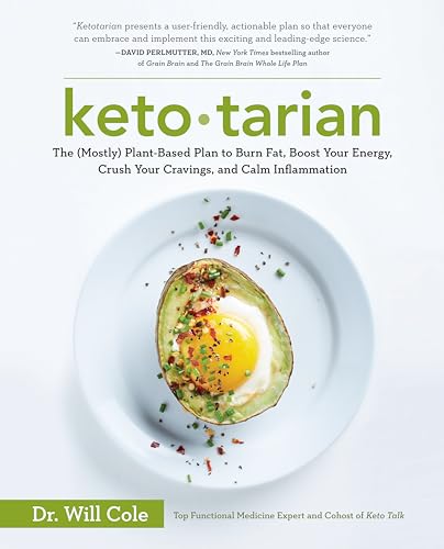 Stock image for Ketotarian: The (Mostly) Plant-Based Plan to Burn Fat, Boost Your Energy, Crush Your Cravings, and Calm Inflammation: A Cookbook for sale by SecondSale