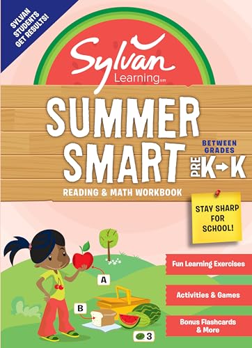 Stock image for Sylvan Summer Smart Workbook: Between Grades Pre-K & Kindergarten (Sylvan Beginner Workbook) for sale by SecondSale