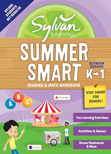 Imagen de archivo de Sylvan Summer Smart Workbook: Between Grades K & 1 (Sylvan Summer Smart Workbooks) a la venta por SecondSale