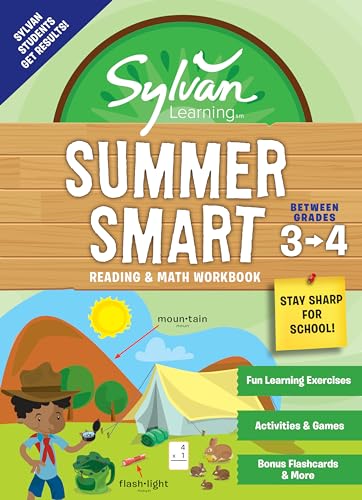 Imagen de archivo de Sylvan Summer Smart Workbook: Between Grades 3 & 4 (Sylvan Summer Smart Workbooks) a la venta por GF Books, Inc.