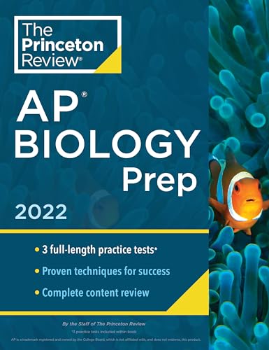 Beispielbild fr Princeton Review AP Biology Prep, 2022: Practice Tests + Complete Content Review + Strategies & Techniques (2022) (College Test Preparation) zum Verkauf von Orion Tech