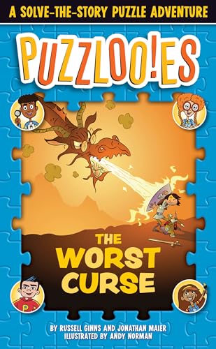 Stock image for Puzzlooies! The Worst Curse: A Solve-the-Story Puzzle Adventure for sale by HPB-Ruby