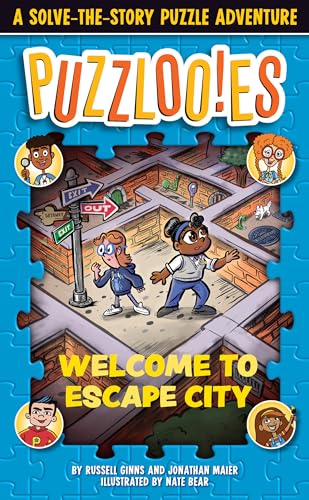 Stock image for Puzzlooies! Welcome to Escape City: A Solve-the-Story Puzzle Adventure for sale by Wonder Book