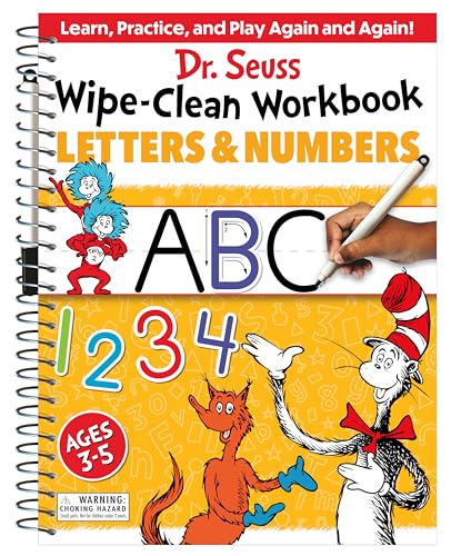 Stock image for Dr. Seuss Wipe-Clean Workbook: Letters and Numbers for sale by Blackwell's