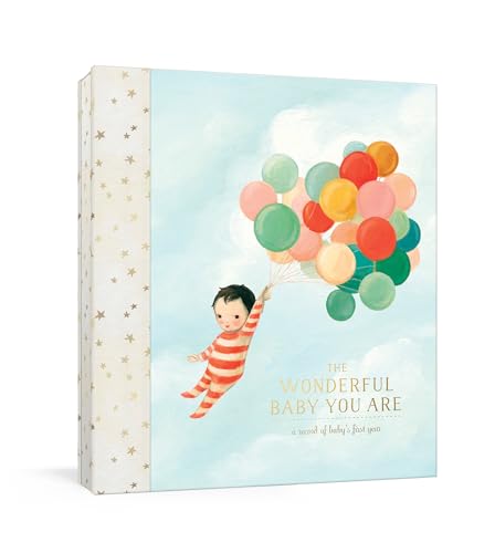 Stock image for The Wonderful Baby You Are: A Record of Baby's First Year: Baby Memory Book with Milestone Stickers and Pockets for sale by HPB Inc.