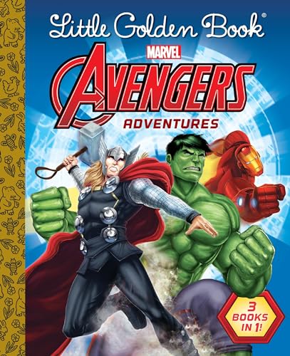 Stock image for Little Golden Book Avengers Adventures (Marvel) for sale by Ergodebooks