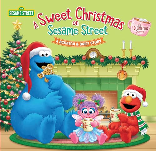 Beispielbild fr A Sweet Christmas on Sesame Street (Sesame Street) : A Scratch and Sniff Story zum Verkauf von Better World Books