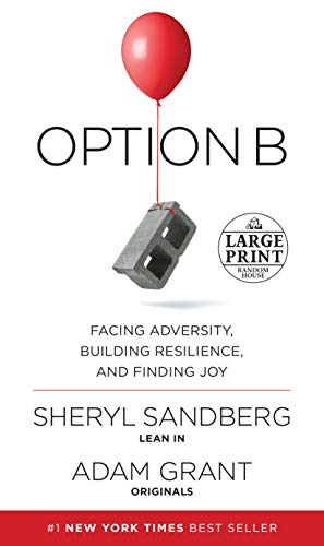 Stock image for Option B : Facing Adversity, Building Resilience, and Finding Joy for sale by Better World Books