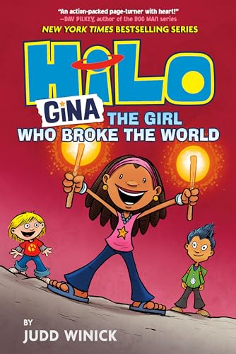 Beispielbild fr Hilo Book 7: Gina---The Girl Who Broke the World: (A Graphic Novel) zum Verkauf von BooksRun