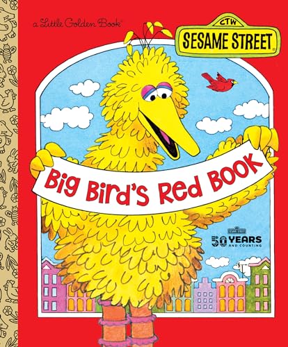 Beispielbild fr Big Bird's Red Book (Sesame Street) (Little Golden Book) zum Verkauf von SecondSale