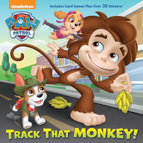 Beispielbild fr Track That Monkey! (PAW Patrol) (Pictureback(R)) zum Verkauf von SecondSale