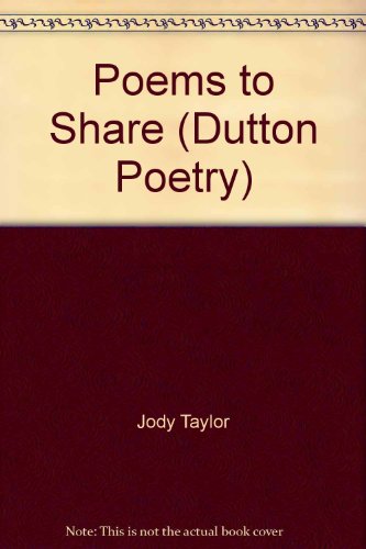 Stock image for Poems to Share (Dutton Poetry) for sale by MusicMagpie