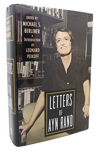 Beispielbild fr Letters of Ayn Rand zum Verkauf von Jeff Stark