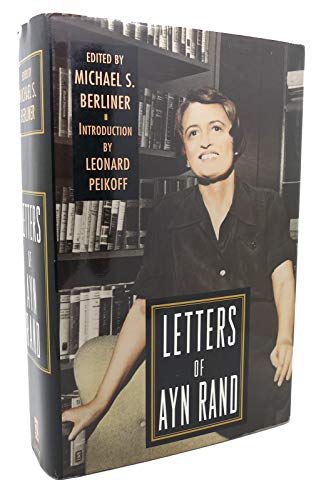 Stock image for Letters of Ayn Rand for sale by Michael Patrick McCarty, Bookseller