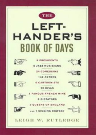 Beispielbild fr The Left-Hander's Book of Days zum Verkauf von BooksRun