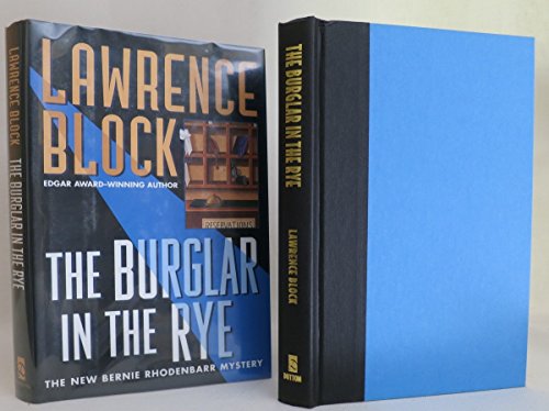 Beispielbild fr The Burglar in the Rye: A New Bernie Rhodenbarr Mystery zum Verkauf von SecondSale
