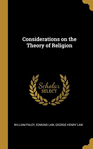 Stock image for Considerations on the Theory of Religion for sale by Lucky's Textbooks