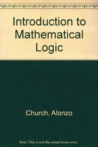 9780527027292: Introduction to Mathematical Logic