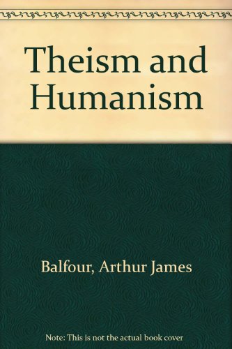 9780527048105: Theism and Humanism