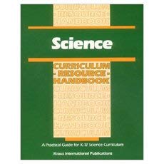 Beispielbild fr Science Curriculum Resource Handbook zum Verkauf von Better World Books