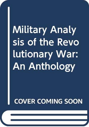 Stock image for Military Analysis of the Revolutionary War for sale by Better World Books