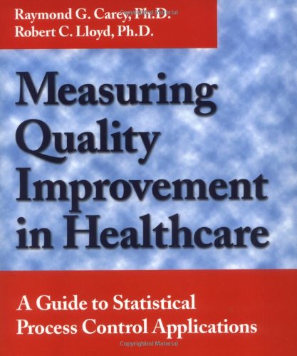 Beispielbild fr Measuring Quality Improvement in Healthcare: A Guide to Statistical Process Control Applications zum Verkauf von Books of the Smoky Mountains