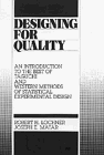 9780527916336: Designing for Quality