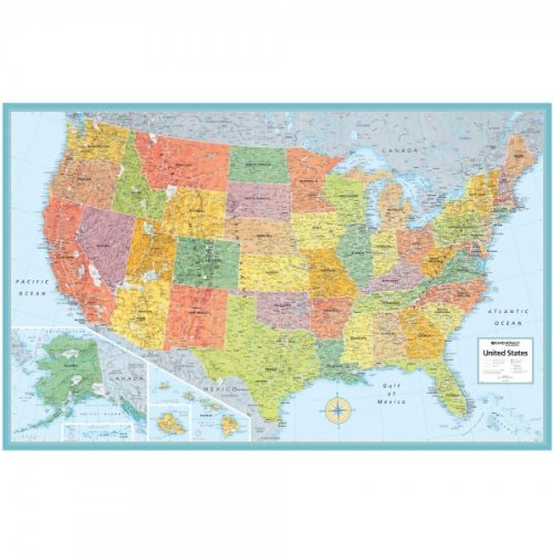 Imagen de archivo de Rand McNally U.S.A. Folded Wall Map (M Series) a la venta por BookOutlet