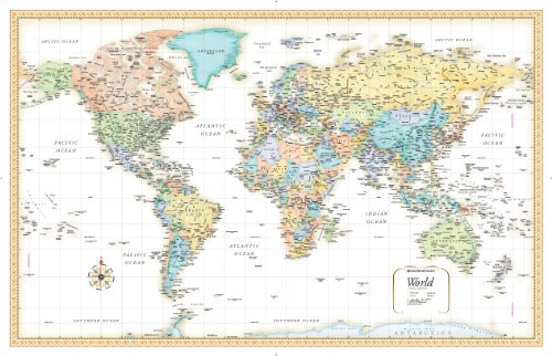 9780528002311: Rand Mcnally Classic World Map