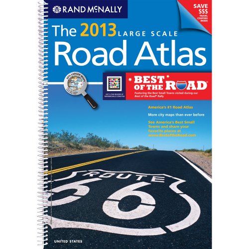 9780528006289: Rand McNally 2013 Large Scale Road Atlas: United States [Lingua Inglese]
