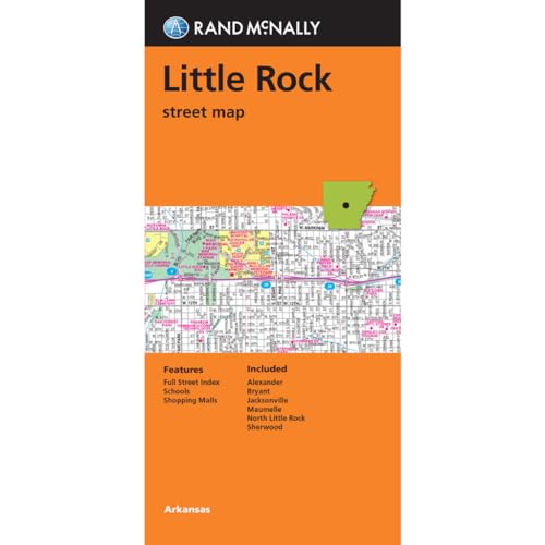 9780528007590: Rand Mcnally Little Rock, Ar Street Map [Lingua Inglese]