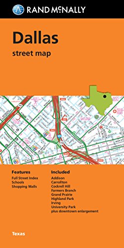 Stock image for Rand McNally Folded Map: Dallas Street Map for sale by Half Price Books Inc.