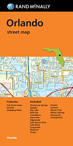 9780528008818: Folded Map: Orlando Street Map