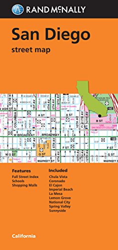 Stock image for Folded Map: San Diego Street Map for sale by SecondSale