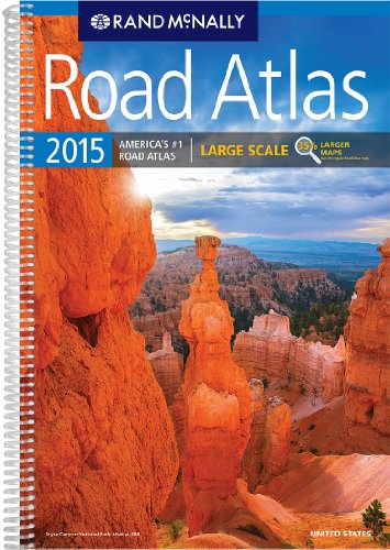 Beispielbild fr Rand Mcnally 2015 Road Atlas Large Scale (Rand Mcnally Large Scale Road Atlas USA) zum Verkauf von Better World Books