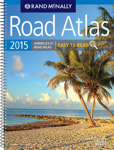 Stock image for Rand McNally Road Atlas 2015 United States, Canada, Mexico: Easy to Read for sale by Jenson Books Inc