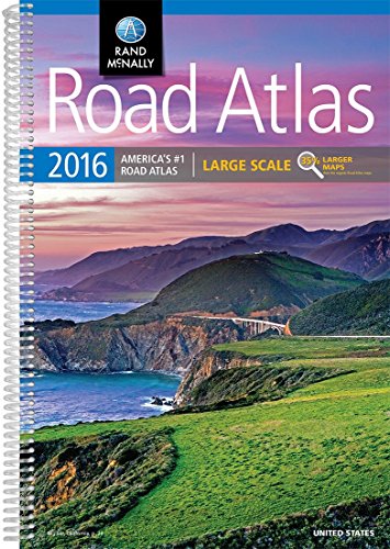 Beispielbild fr Rand McNally 2016 Large Scale Road Atlas (Rand McNally Road Atlas) zum Verkauf von Cronus Books