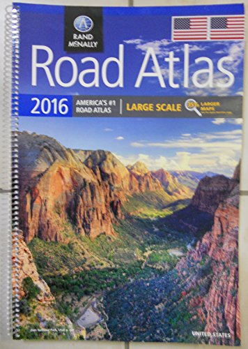 Imagen de archivo de Road Atlas 2016 Large Scale a la venta por Wonder Book