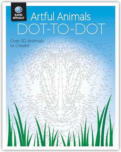 Beispielbild fr Artful Animals Dot-To-Dot zum Verkauf von Goodwill of Colorado