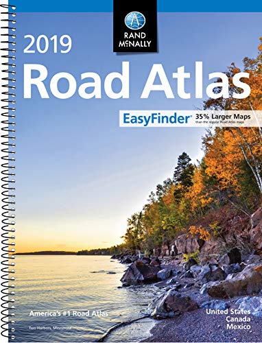 Imagen de archivo de 2019 Rand McNally EasyFinder® Midsize Road Atlas a la venta por BooksRun